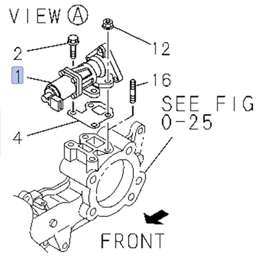 Amazon.com: Isuzu 8-98035-296-4 EGR Valve, 1 Pack : Automotive
